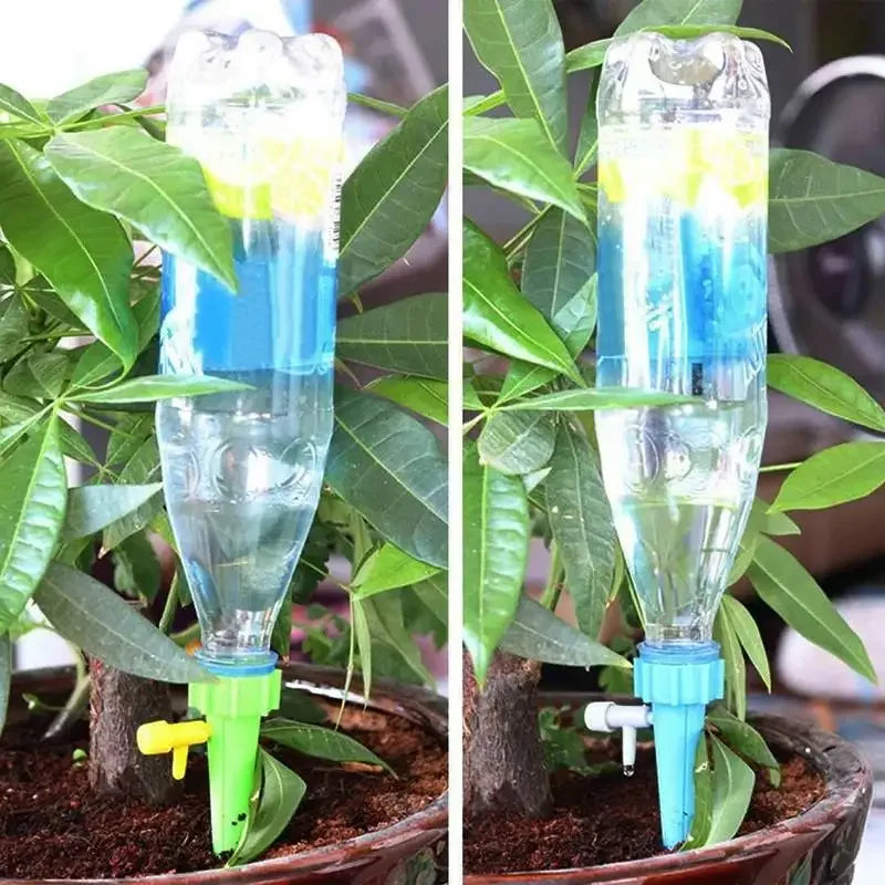 Automatic Drip Irrigation System Self Watering Spike for Flower Plants Greenhouse Garden Adjustable Auto Water Dripper Device