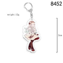 Toilet-bound Hanako-kun Japanese Anime Peripherals Minamoto Kou Acrylic Keychain Collectible Backpack Key Ring Creative Gifts