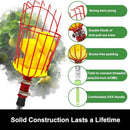 High Altitude Fruit Picking Claw Tool, Metal Garden Basket for Peaches, Pears, and Oranges, Convenient Gardening Tool