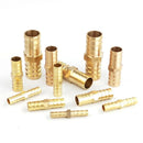 10pcs Brass Double Pagoda Joint For 6/8/10/12mm Hose Copper Pagoda Water Tube Fittings Quick Connector Garden Irrigation Adapter