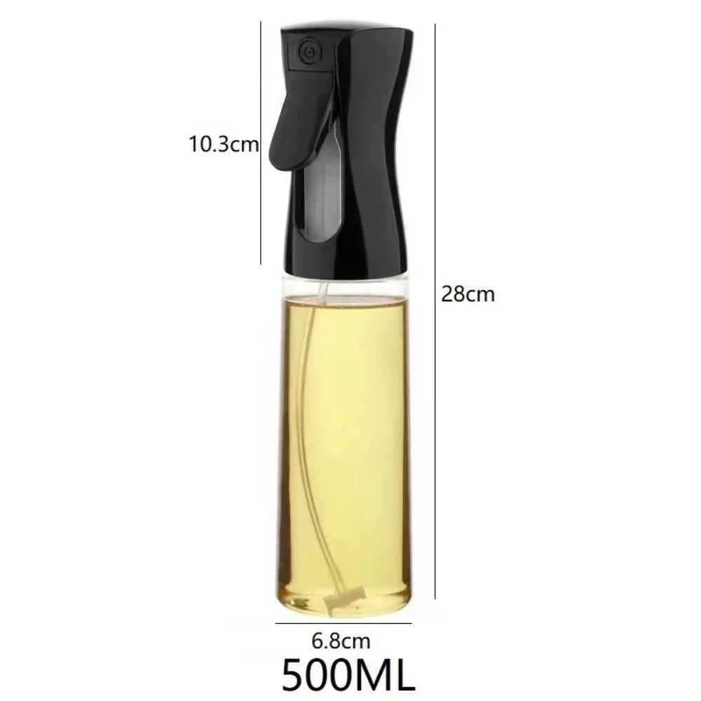 Olive Oil Mister Spray Bottle for Cooking - Cooking Oil Spray Bottle  Air Fryer Accessories - Refillable Glass Dispenser