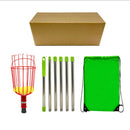 High Altitude Fruit Picking Claw Tool, Metal Garden Basket for Peaches, Pears, and Oranges, Convenient Gardening Tool