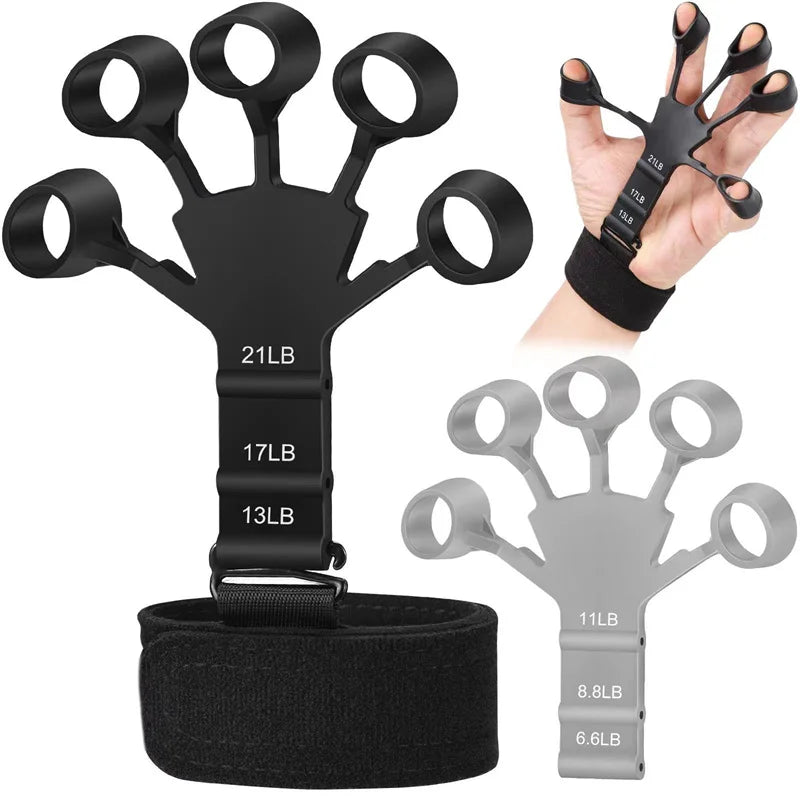 Finger Strength Recovery Trainer New Silicone 5 Finger Wrist Stretcher Flexion Extension Vein Trainer Durable silicone