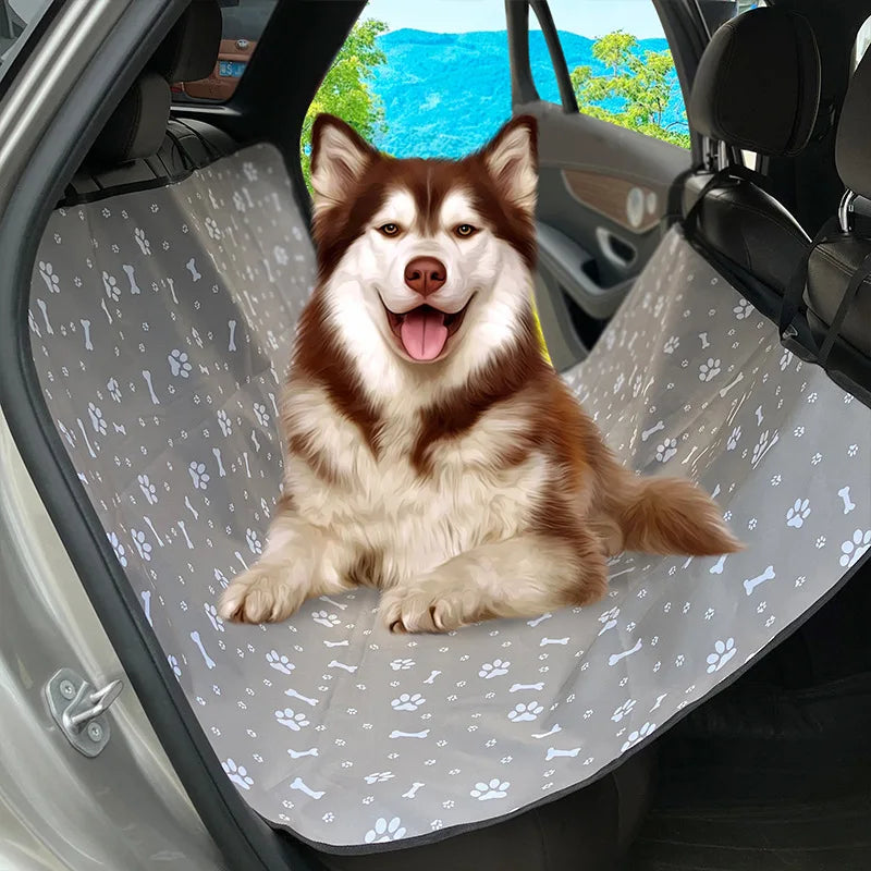 Pet Dog Car Seat Cover Car Bed Pet Backseat Cover Waterproof Car Seat Protector Anti-Slip Pet Mat for Car SUV Truck Dog Products