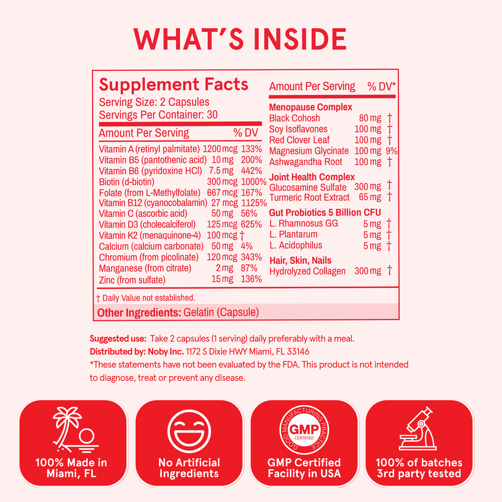 Menopause Multivitamin V3