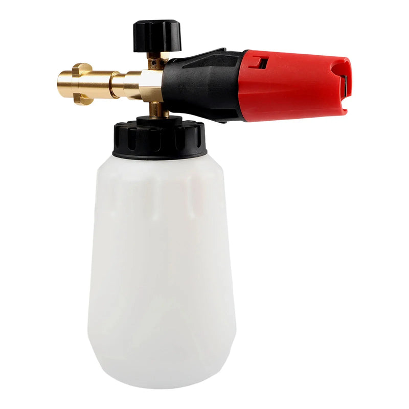 Adjustable Nozzle Cleaning Tool Car Cleaning Aluminum Plastic Material Quick Connector Compatibility For Pressure Washers