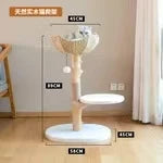 Wholesale New Product Cat Cradle Single-Layer Hammock Pet Bed Solid Wood House