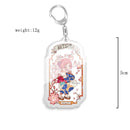 Toilet-bound Hanako-kun Japanese Anime Peripherals Minamoto Kou Acrylic Keychain Collectible Backpack Key Ring Creative Gifts