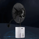 Home Electric Wall-Mounted Industrial Spray Fan Cooling Water Mist Cooling Air Atomization High Power Powerful Commercial Wall F