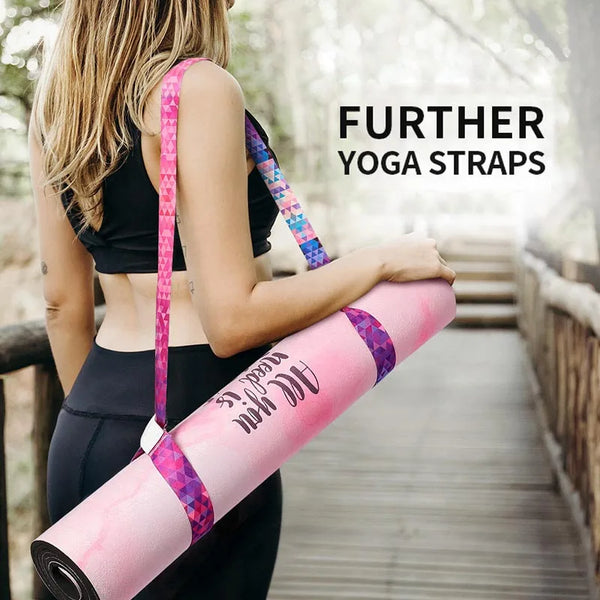 New Yoga Mat Strap for Yoga Stretching Band Elastic Bands Ballet Yoga Band Elastic Band for Fitness Material Gym YJS01
