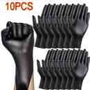 30/50/100PCS Black Nitrile Gloves Household Kitchen Bathroom Cleaning Gloves Dishwashing Nail Art Hair Dye Pets Latex Free