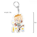 Toilet-bound Hanako-kun Japanese Anime Peripherals Minamoto Kou Acrylic Keychain Collectible Backpack Key Ring Creative Gifts