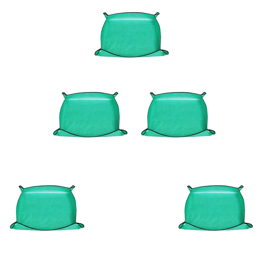 1pcs Planting Mat Gardening Potting Pad Foldable Garden Plant Flower Pot Transplanting Waterproof Mats