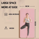 NBR Yoga Mats Fitness Meditation Pad Anti-Slip Pilates Gymnastics Mat Soft Shock-absorbing Easy Clean Sports Equipment