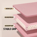 NBR Yoga Mats Fitness Meditation Pad Anti-Slip Pilates Gymnastics Mat Soft Shock-absorbing Easy Clean Sports Equipment