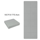 Foldable Yoga Mats Are Suitable for Travel Non-slip, Eco-friendly, Lightweight Folding Exercise Mats, Portable Home Gyms and Out