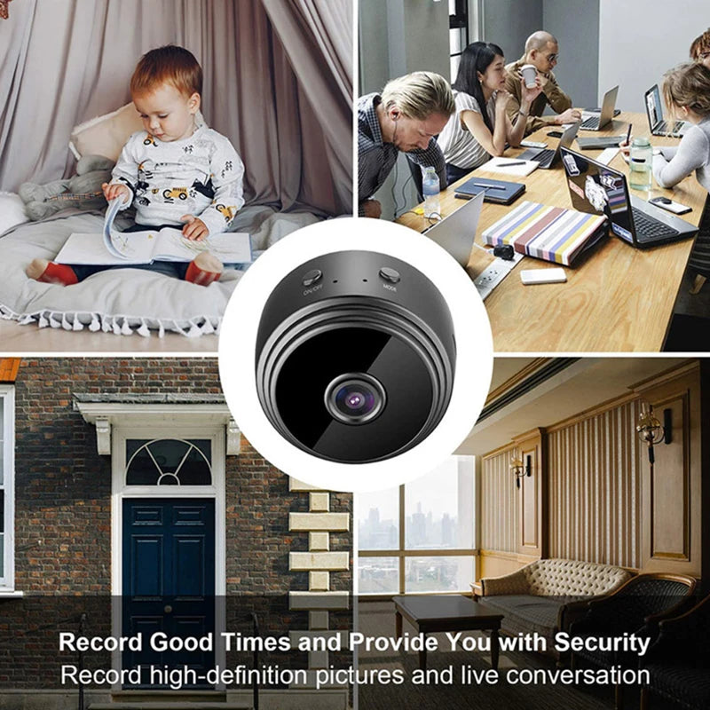 A9 WIFI Mini Camera Wireless Intelligent Home Security IP WiFi Camera Monitor Mobile Remote Camera Mobile Remote Application