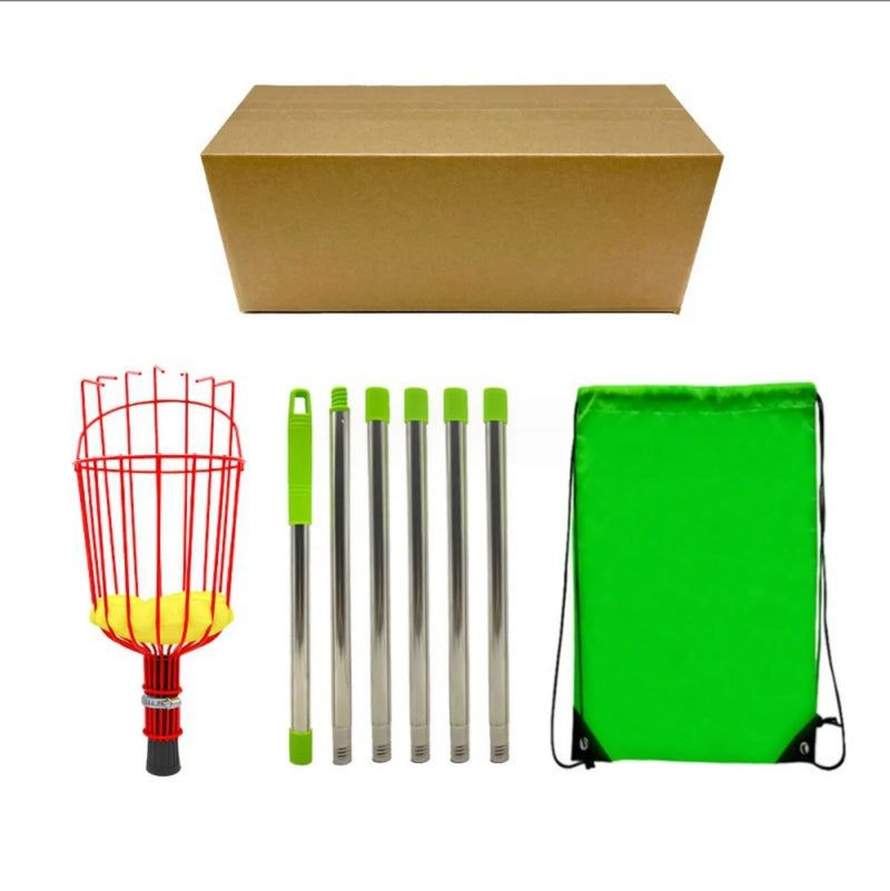 High Altitude Fruit Picking Claw Tool, Metal Garden Basket for Peaches, Pears, and Oranges, Convenient Gardening Tool