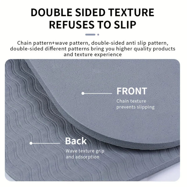 Foldable Yoga Mats Are Suitable for Travel Non-slip, Eco-friendly, Lightweight Folding Exercise Mats, Portable Home Gyms and Out