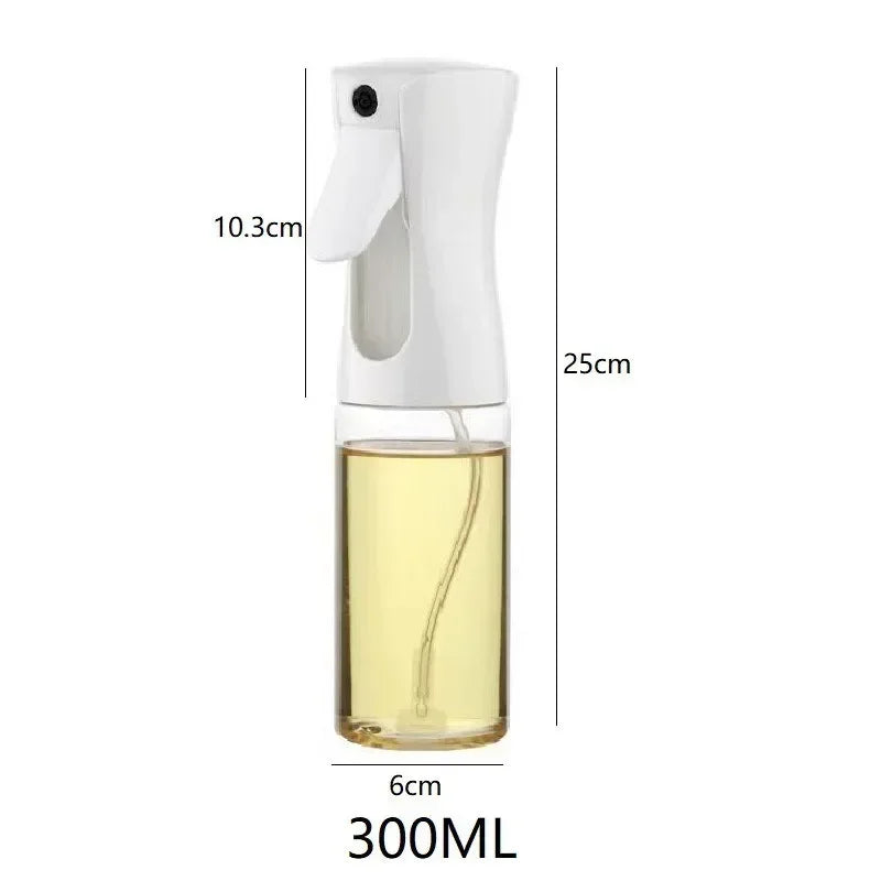 200/300ml Oil Spray Bottle Camping BBQ Cooking Kitchen Baking Olive Oil Soy Sauce Dispenser Vinegar Air Fryer Sprayer Gadgets