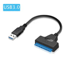 USB 3.0 TO SATA 2.5 Inch SSD HDD Hard Drive Adapter For Laptop Desktop Computer Sata to USB Hard Drive Expansion Adapter