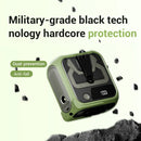 2025 new camping waist-mounted electric fan for students outdoor handheld portable USB charging waist-mounted leafless fan