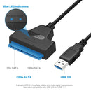 USB 3.0 TO SATA 2.5 Inch SSD HDD Hard Drive Adapter For Laptop Desktop Computer Sata to USB Hard Drive Expansion Adapter