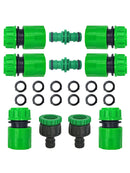 Garden Watering Hose ABS Quick Connector 1/2” End Double Male Hose Coupling Joint Adapter Extender Set For Hose Pipe Tube
