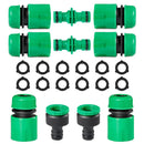 Garden Watering Hose ABS Quick Connector 1/2” End Double Male Hose Coupling Joint Adapter Extender Set For Hose Pipe Tube