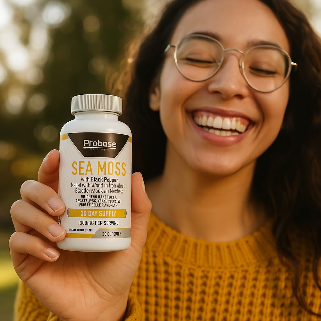 Probase Nutrition Sea Moss 60 Capsules 30-Day Supply