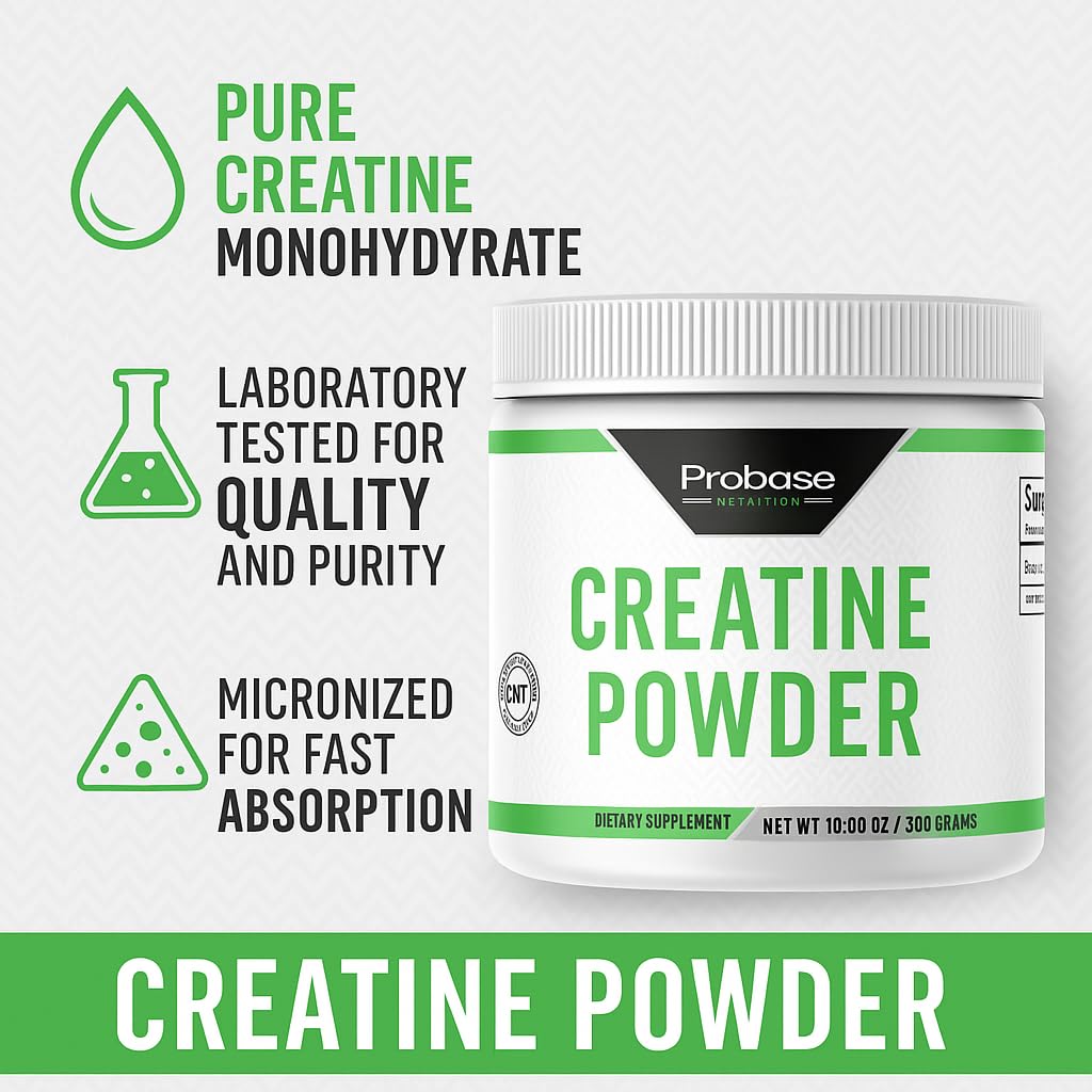 Probase Nutrition Creatine Powder 300 Grams