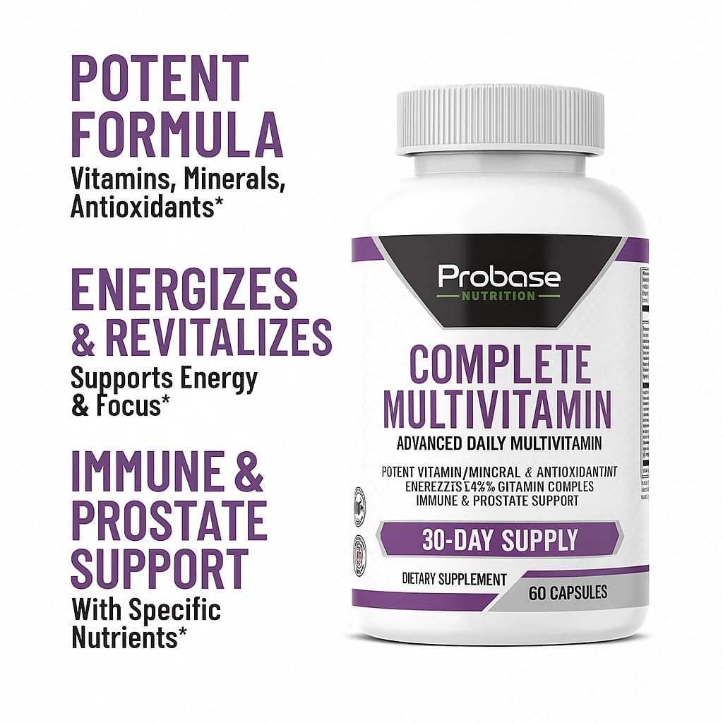 Probase Nutrition Complete Multivitamin 60 Capsules 30-Day Supply