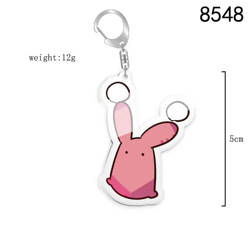 Toilet-bound Hanako-kun Japanese Anime Peripherals Minamoto Kou Acrylic Keychain Collectible Backpack Key Ring Creative Gifts
