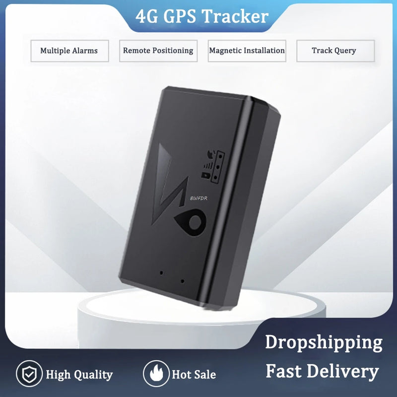 Mini 4G GPS Tracker Real Time Car Tracking Device Vehicle Kids GPS Locator Anti-Lost Recording Trackers Dropshipping Wholesale