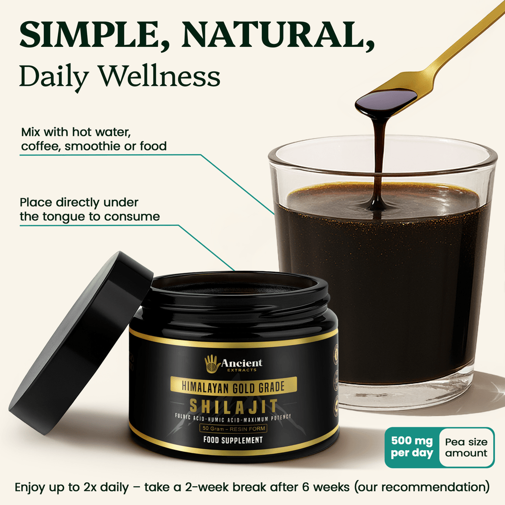 Shilajit Resin - Himalayan Gold Grade (50g)