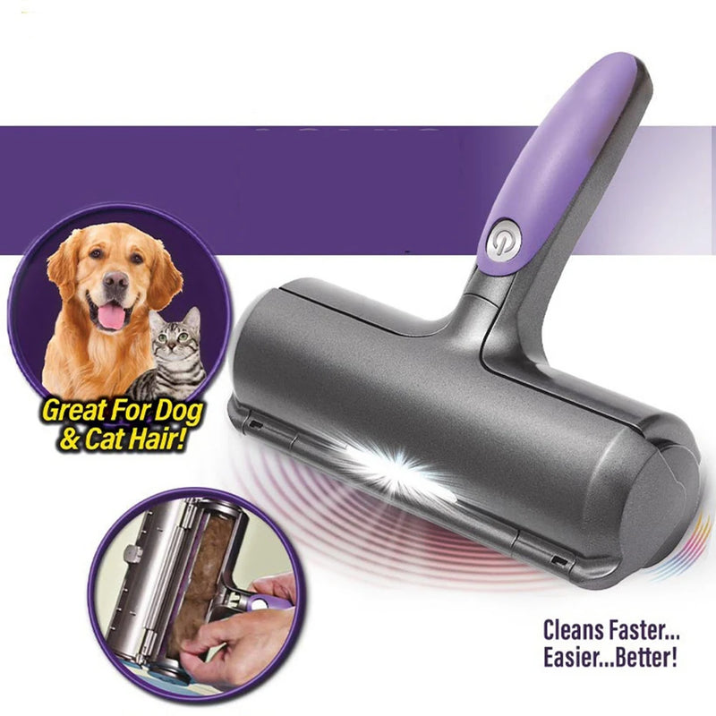 A23E-Pet Hair Remover, 3.0 Stable Lint Roller Brush, Pet Hair Remover For Sofas, Beds & Cars, Cat/Dog Hair Remover