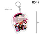Toilet-bound Hanako-kun Japanese Anime Peripherals Minamoto Kou Acrylic Keychain Collectible Backpack Key Ring Creative Gifts