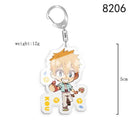 Toilet-bound Hanako-kun Japanese Anime Peripherals Minamoto Kou Acrylic Keychain Collectible Backpack Key Ring Creative Gifts