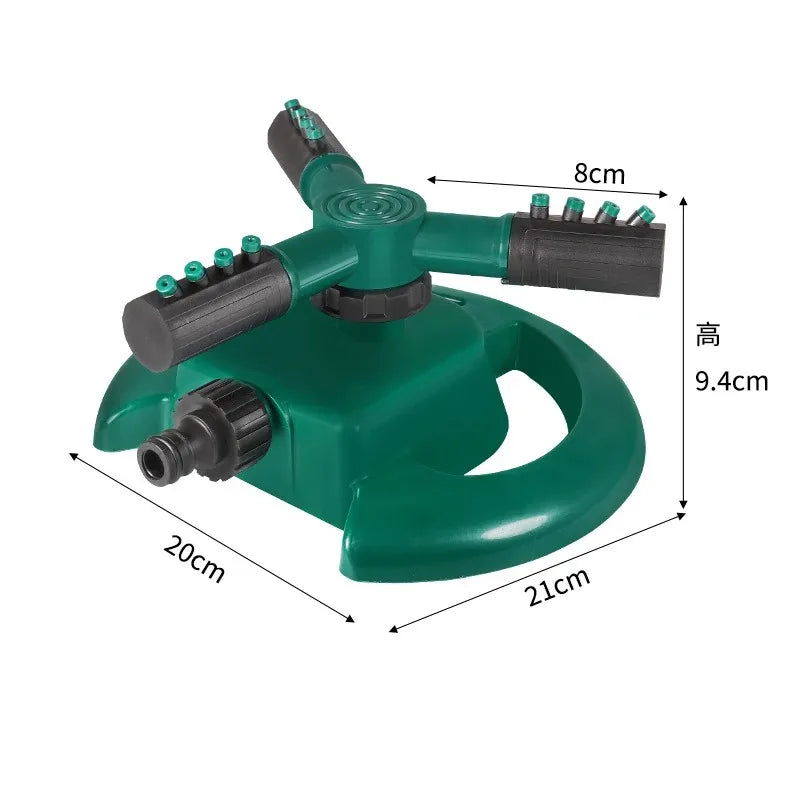 Sprinkler Nozzle 360 Degree Automatic Rotating Water Spray Garden Lawn Automatic Sprinkler Garden Watering Irrigation Supplies