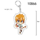 Toilet-bound Hanako-kun Japanese Anime Peripherals Minamoto Kou Acrylic Keychain Collectible Backpack Key Ring Creative Gifts