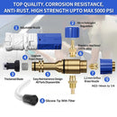 Pressure Washer Aluminum Foam Lance Foam Nozzle Car Wash Foam Maker for Karcher Elitech Bort AR Bosch Michelin Pressure Washer