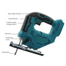 DJV182Z 340W Brushless Jigsaw Electric Jig With Saw Blade Cordless Barrel Handle Jigsaw Portable Carpenter Power Tool Fit Makita