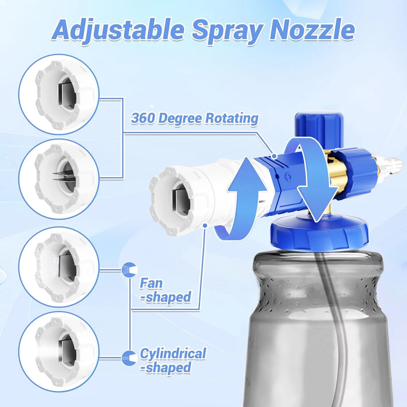 Pressure Washer Aluminum Foam Lance Foam Nozzle Car Wash Foam Maker for Karcher Elitech Bort AR Bosch Michelin Pressure Washer