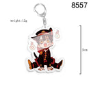 Toilet-bound Hanako-kun Japanese Anime Peripherals Minamoto Kou Acrylic Keychain Collectible Backpack Key Ring Creative Gifts