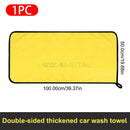 Car Wash Towel Microfiber High Water Absorption Cleaning Towels Thickened Soft Car Washing Drying Cloth Car Care Cloth Detailing