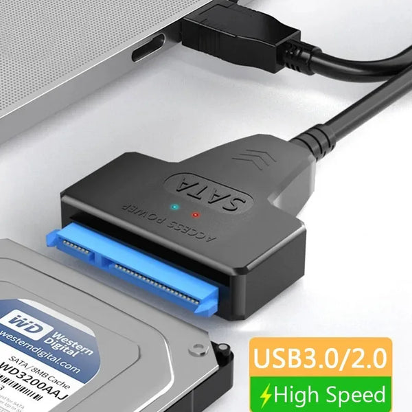 USB 3.0 TO SATA 2.5 Inch SSD HDD Hard Drive Adapter For Laptop Desktop Computer Sata to USB Hard Drive Expansion Adapter