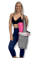 JupiterGear Yoga Mat Carrying Tote Bag with Large Pockets-0