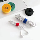 1 Roll Reusable Fastening Tape Cable Ties, Multi-Purpose Cord Organizer, Computer And TV Wire Storage, Data Cable Management Tie