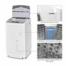 12 lbs Full-automatic Washing Machine with 10 Wash Programs-1
