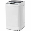 12 lbs Full-automatic Washing Machine with 10 Wash Programs-4